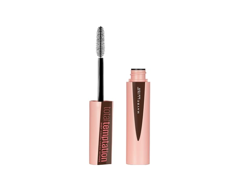 Maybelline New York Total Temptation Washable Mascara Makeup, Deep Cocoa, 0.27 fl oz/8.25 mL