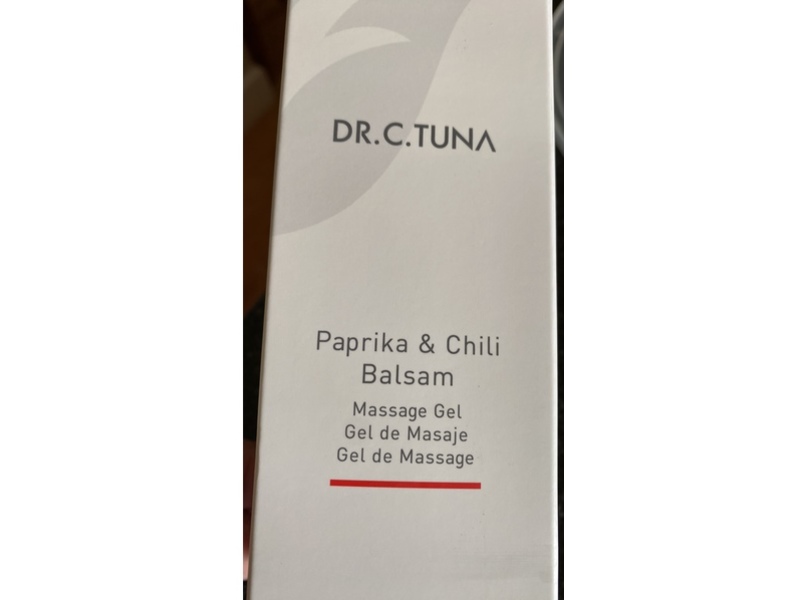 Farmasi Dr. C. Tuna Massage Gel, Paprika & Chili Balsam, 5.1 fl oz/150 mL