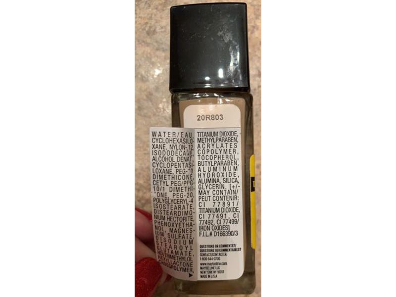 Maybelline New York Fit Me Matte + Poreless Foundation Makeup, Natural Beige, 1 fl oz/30 mL