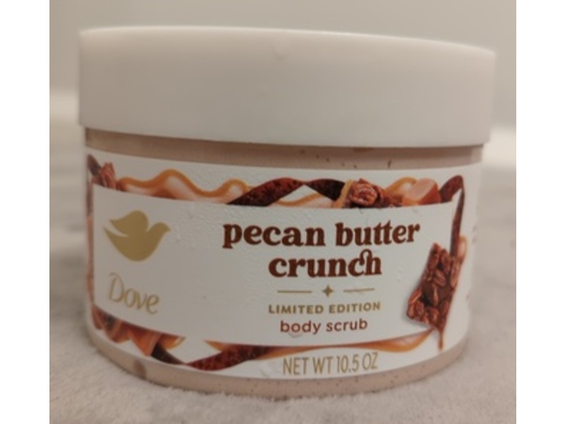 Dove Limited Edition Body Scrub, Pecan Butter Crunch, 10.5 oz