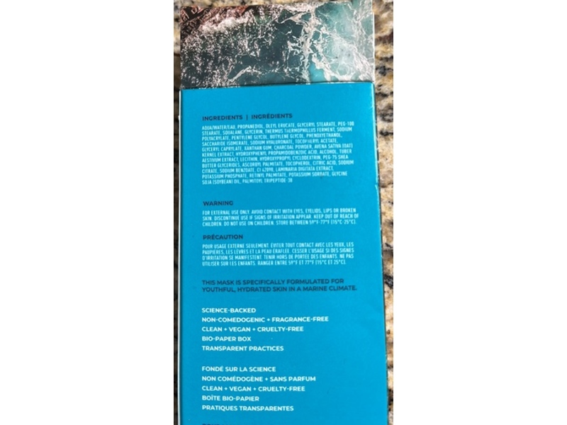 Pour Moi Moisture Burst Mask, Marine, 2.5 fl oz/75 mL