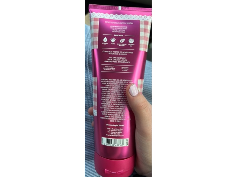 Bath & Body Works Moisturizing Body Wash, Gingham Gorgeous, 10 fl oz/ 295 mL