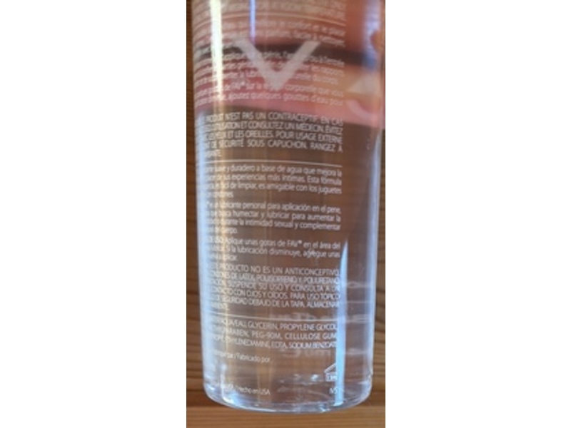 FAV Water Based Personal Lubricant, 8.25 fl oz/244 mL
