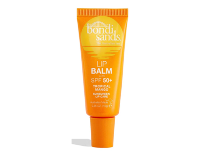 Bondi Sands Sunscreen Lip Balm, SPF 50+, Tropical Mango, 0.35 oz/10 g