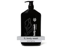 Black Wolf Salicylic Acid Acne Treatment Body Wash, 33.8 fl oz/1 L - Image 2