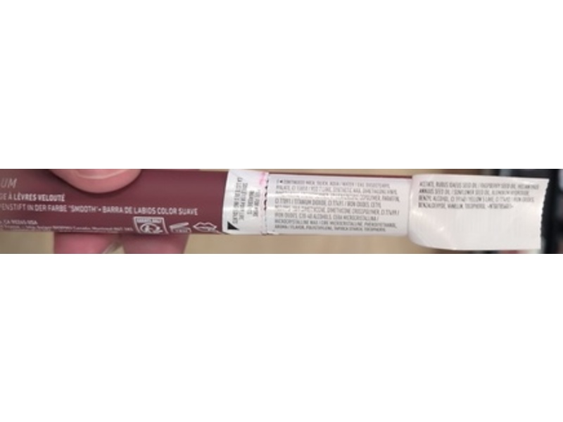 NYX Professional Makeup Fat Matte Smooth Color Lipstick, Plushin' Plum, 0.07 oz/2 g
