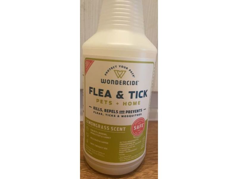 Wondercide Flea, Tick & Mosquitoes Spray, Lemon Grass Scent, 16 fl oz/473 mL