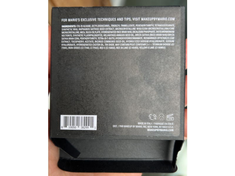 Makeup By Mario Soft Pop Plumping Blush Veil, Just Peachy, 0.17 oz/5 g