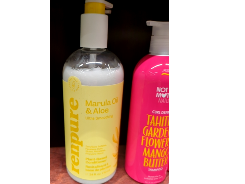 Renpure Ultra Smoothing Plant Based Conditioner, Marula Oil & Aloe, 24 fl oz/710 mL