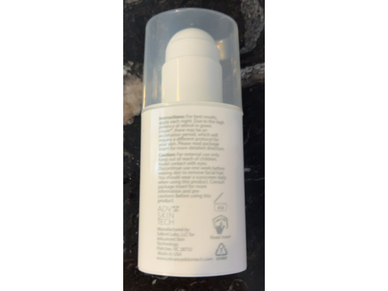 Advanced Skin Technology High Potency Green Cream, Retinol, 1 oz/29 g