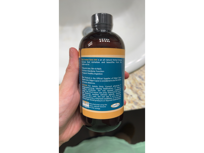 Herbal Tonic 636 for Healthy Hair, Skin & Nails, 8 oz.