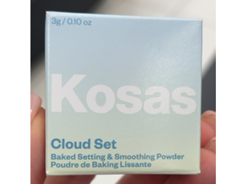 Kosas Cloud Set Baked Setting & Smoothing Powder, Pillowy, 0.10 oz/3 g