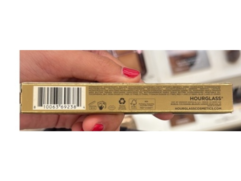 Hourglass Phantom Volumizing Glossy Balm, Desire 120-Cool Pink, 0.05 oz/1.7 g