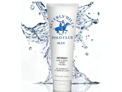 Beverly Hills Polo Club Hair & Body Wash, Blue, 8 fl oz/250 mL