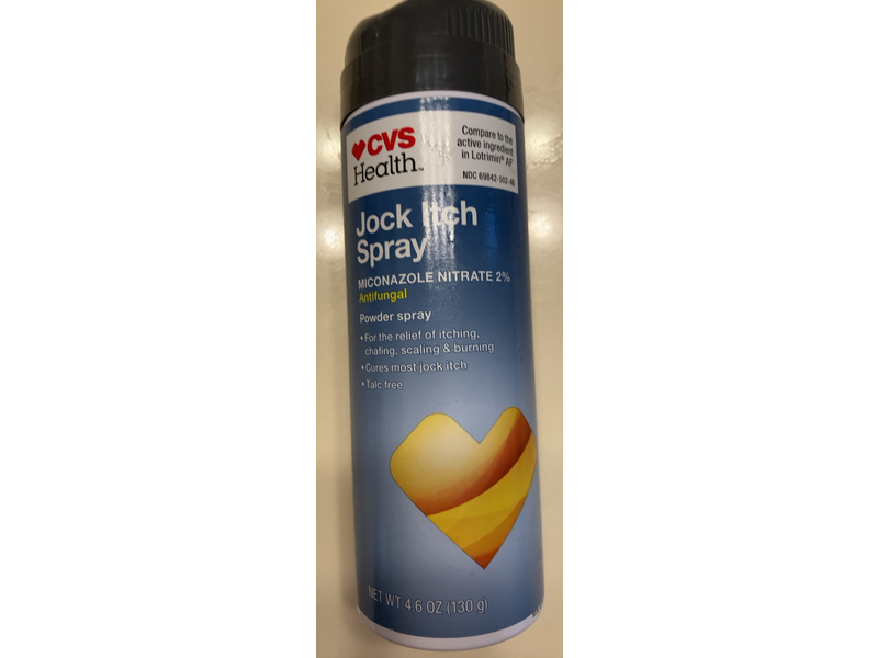 CVS Health Antifungal Jock Itch Spray, 4.6 oz/130 g