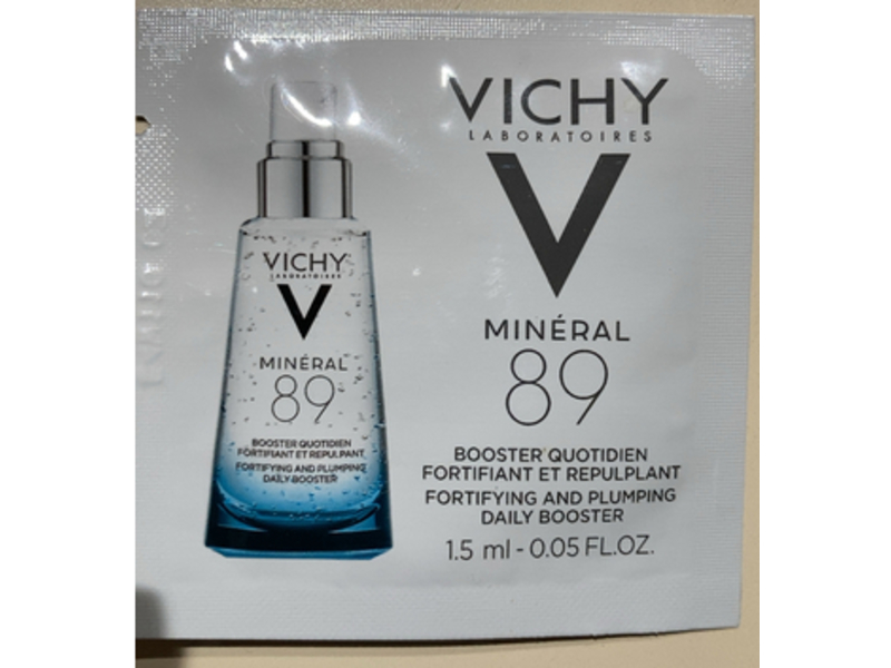 Vichy Laboratories Fortifying & Plumping Daily Booster, Mineral 89, 0.05 fl oz/1.5 mL