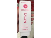 Native Mineral Suncare Zinc Oxide Sunscreen, Topical Breeze SPF 30, 7 fl oz/207 mL - thumbnail 2