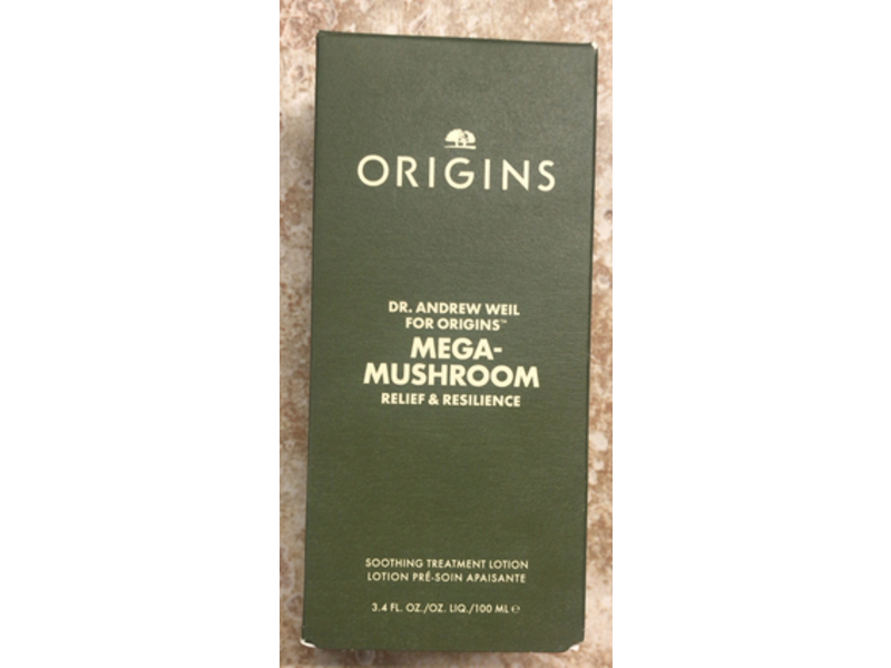 Origins Mega-Mushroom Relief & Resilience Soothing Treatment Lotion, 3.4 fl oz/100 mL