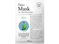 Ariul Moisturizing & Soothing 7Days Mask, Aloe, 0.77 fl oz/23 mL, Pack Of 10 - thumbnail 1