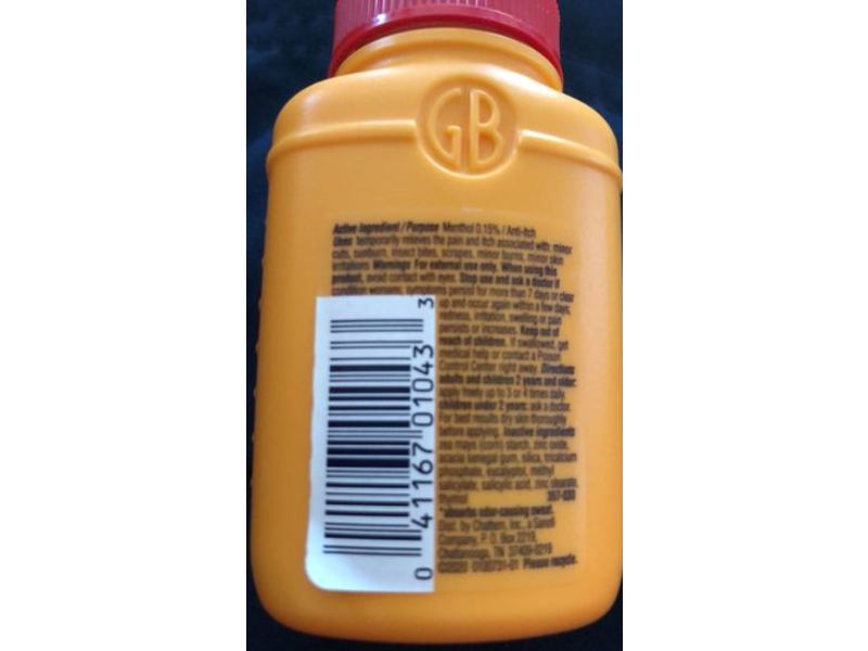 Gold Bond Medicated Original Strength Body Powder, Talc-Free, 1 oz/28 g