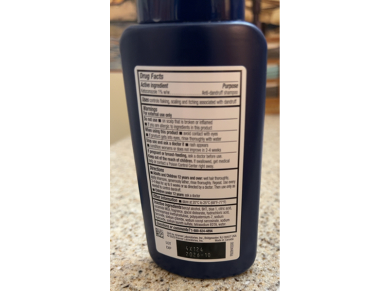 Nizoral Anti-Dandruff Shampoo, Fresh Scent, 4 oz/125 mL