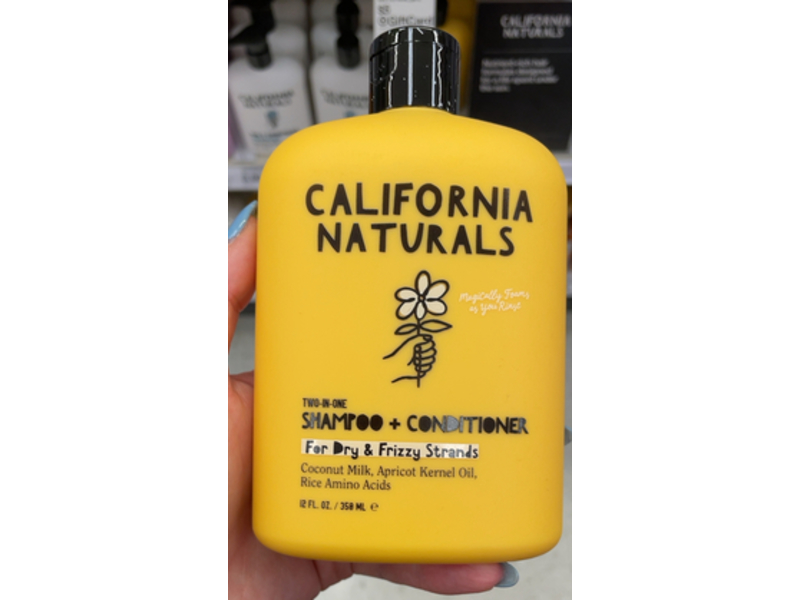 California Naturals Two-In-One Shampoo + Conditioner, 12 fl oz/350 mL