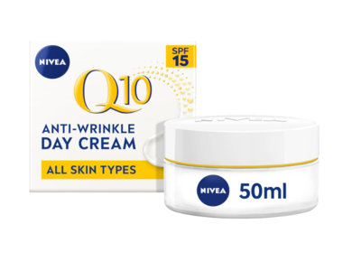 Nivea Q10 Anti-Wrinkle Face Cream, SPF 15, 50 mL