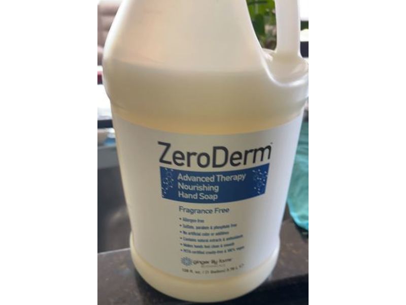 Zero Derm Advanced Therapy Nourishing Hand Soap, 128 fl oz/3.78 L