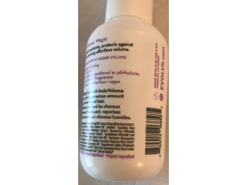 Evolvh Natural Instavolume Elixir, 2 fl oz/60 mL