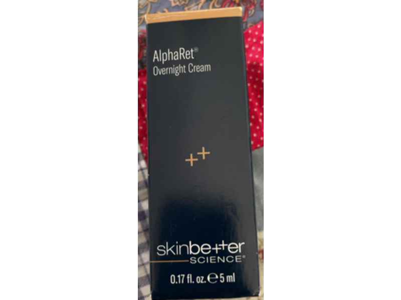 Skinbetter Science AlphaRet Overnight Cream, 0.17 fl oz/5 mL