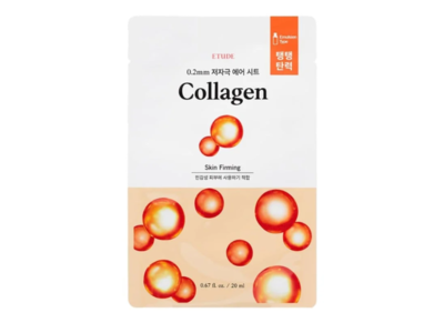 Etude Collagen Skin Firming Face Mask, 0.67 fl oz/20 mL