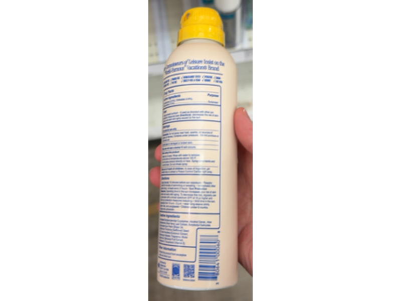 Vacation Classic Sunscreen Spray, SPF 30, 6 oz/177 mL, Pack Of 3