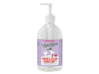 Rebel Green Fresh Clean Hand Soap, Lavender & Grapefruit, 12 fl oz/355 mL, Pack Of 2