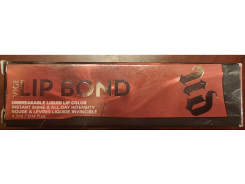 Urban Decay Vice Lip Bond Unbreakable Liquid Lip Color, Toy With Me, 0.14 fl oz/4.2 mL