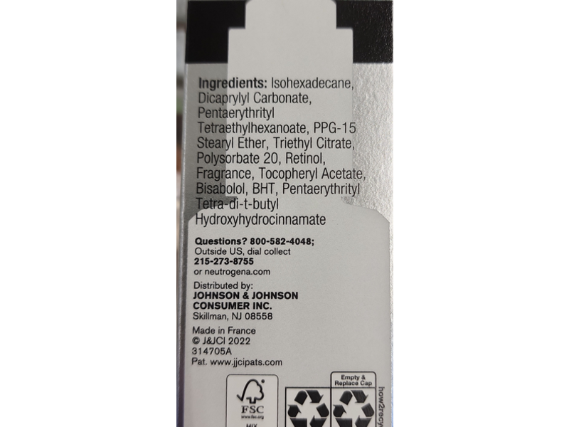 Neutrogena Retinol Pro+ .5 % Power Serum, 1 fl oz/30 mL