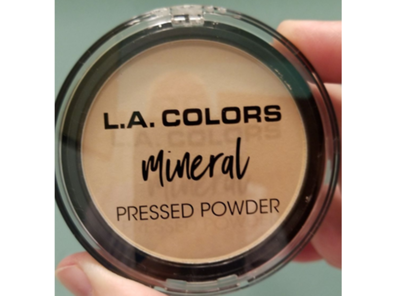 L.A Colors Mineral Pressed Powder, Light Ivory, 0.26 oz/7.5 g