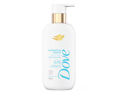 Dove Hydration Boost Serum Body Wash, Fresh Jasmine Bloom 300 mL