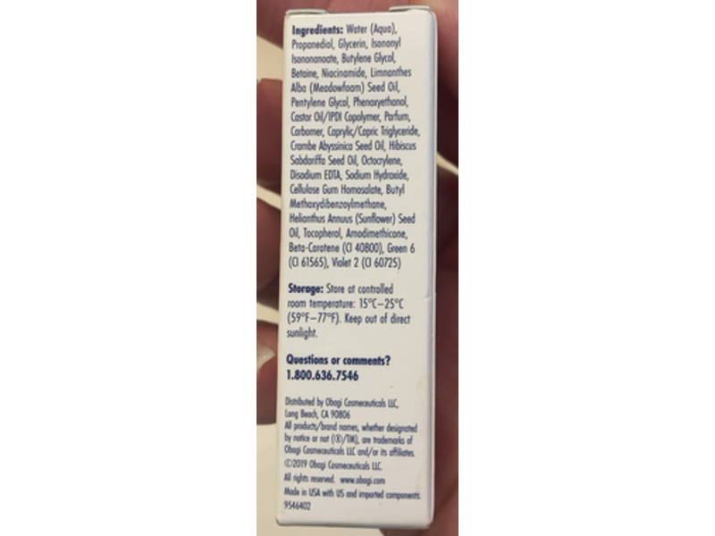 Obagi Medical Daily Hydro-Drops Facial Serum, Vitamin B3 + Hibiscus Oil, 0.17 fl oz/5 mL