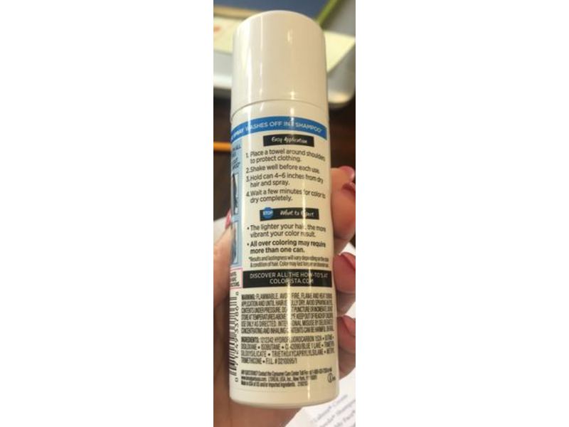 L'Oreal Colorista 1-Day Color Spray, 300 Blue, 2 oz/57 g