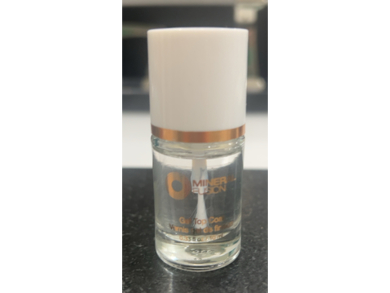 Mineral Fusion Gel Top Coat Nail Treatment, 0.33 fl oz/10 mL