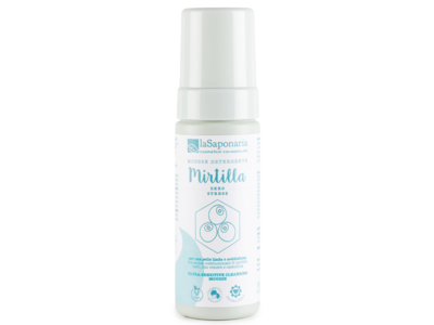 laSaponaria Mirtilla Ultra Sensitive Cleanser Mousse, 150 mL
