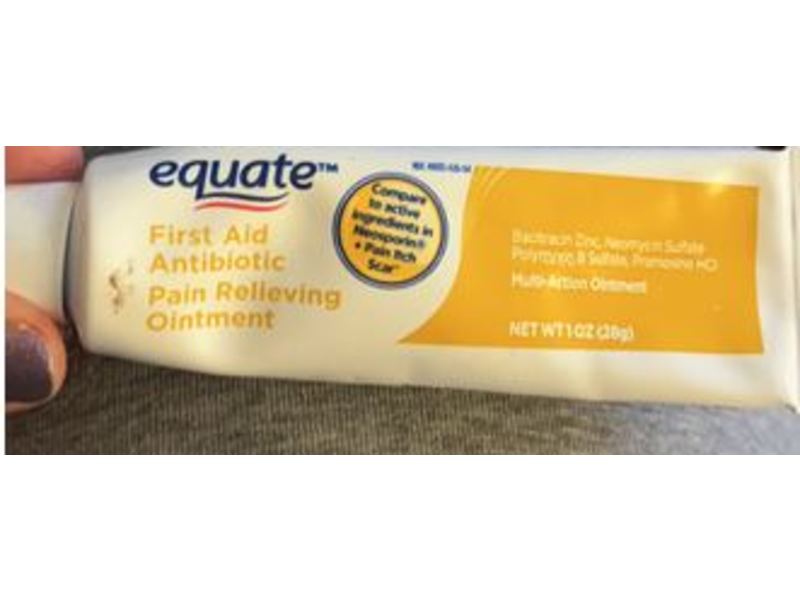 Equate First Aid Antibiotic Pain Relieving Ointment, 1 oz/28 g