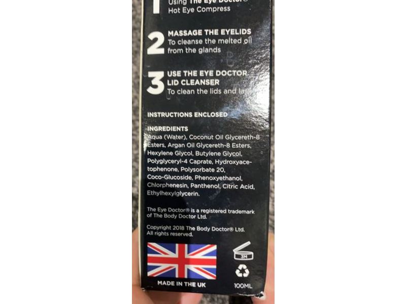 The Eye Doctor Lid Cleanser, 3.4 fl oz/100 mL