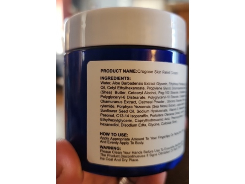 Crogooe Skin Relief Cream, 4 fl oz