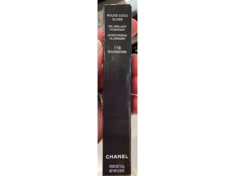 Chanel Rouge Coco Gloss, 119 Bourgeoisie, 0.19 oz/5.5 g