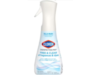 Clorox Free & Clear Disinfecting Mist, Fragrance Free, 14 fl oz/414 mL - thumbnail 1