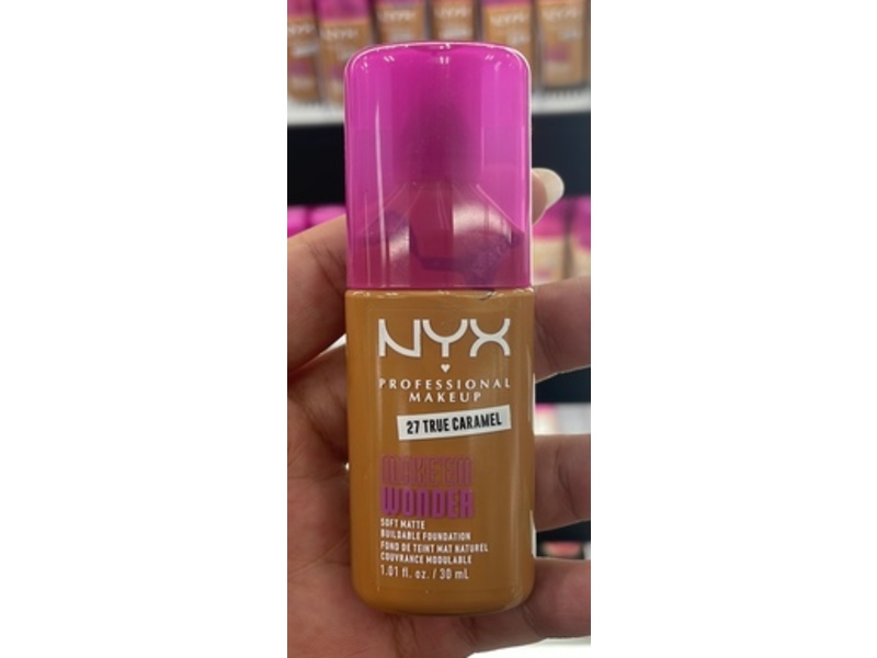 Nyx Professional Makeup Make 'Em Wonder Foundation, 1.01 fl oz/30 mL