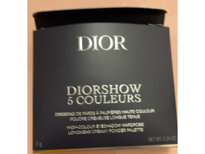 Dior Show 5 Couleurs Longwear Creamy Powder Palette, 343 Khaki, 0.24 oz /7 g