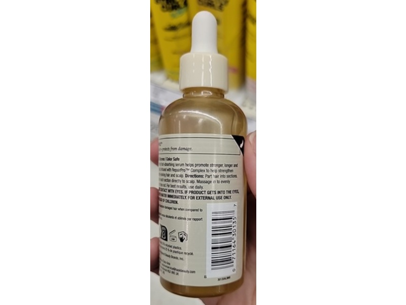 Hask Repair Series Strength & Length Boosting Scalp & Hair Serum, Rosemary & Tea Tree Oils + Biotin, 3.3 fl oz/100 mL