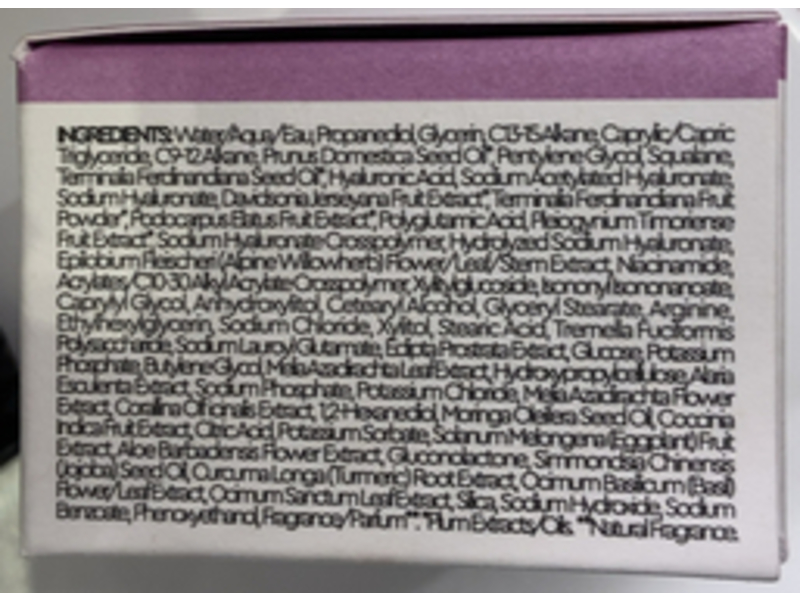 Glow Recipe Plum Plump Hyaluronic Cream, 1.7 fl oz/50 mL